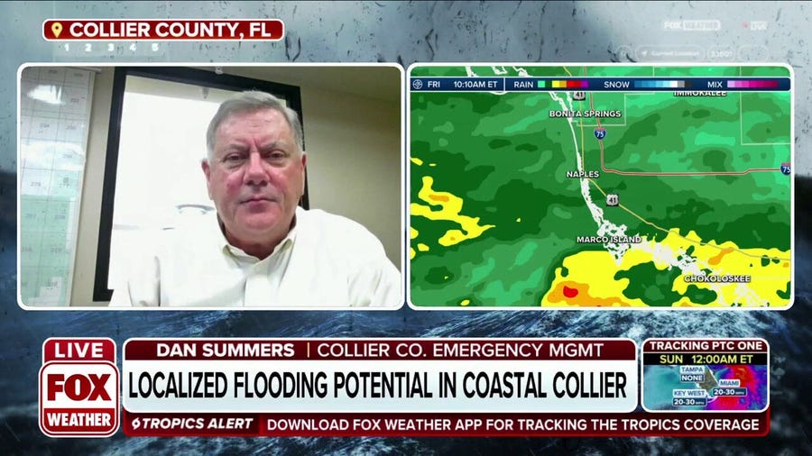 Storm surge, high winds, flooding possible in Collier County from potential tropical storm