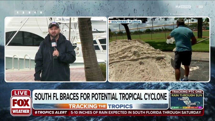 Palm Beach, FL braces for Potential Tropical Cyclone One