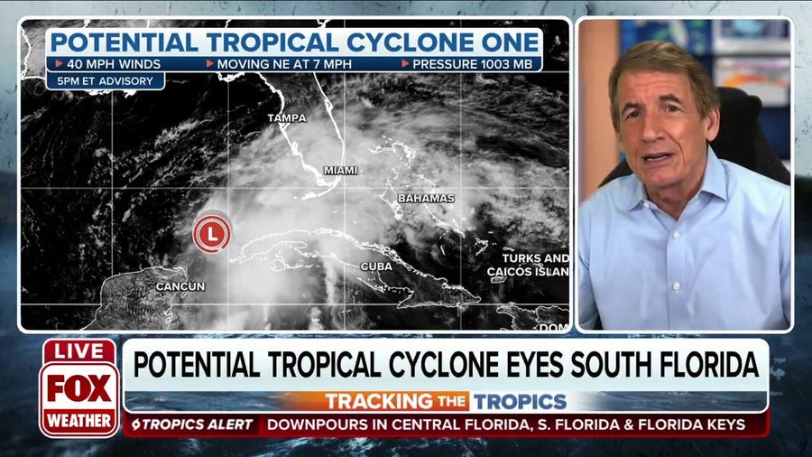 Tropical system 'spinning off some pretty good rain bands': FOX Weather Hurricane Specialist