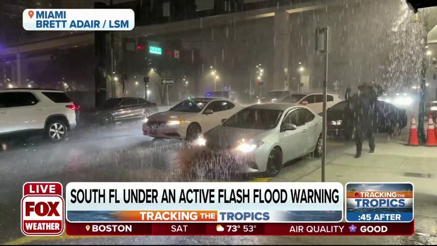 South Florida under active Flash Flood Warning