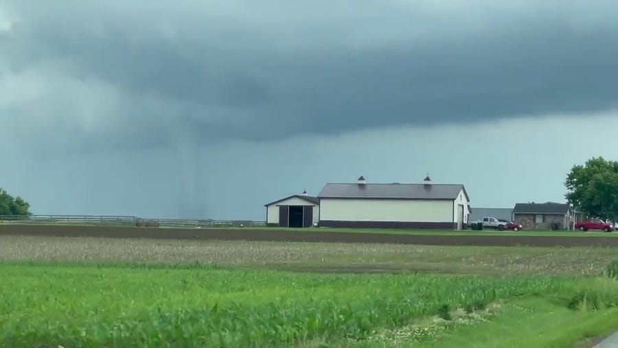 Tornado moves through Clay Township, Ohio