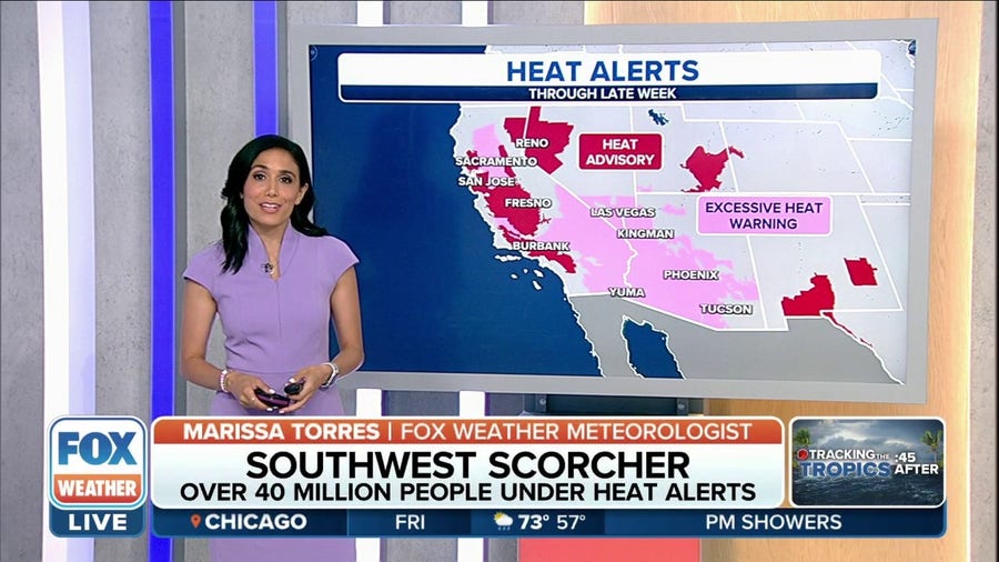 More than 40 million in US under heat alerts