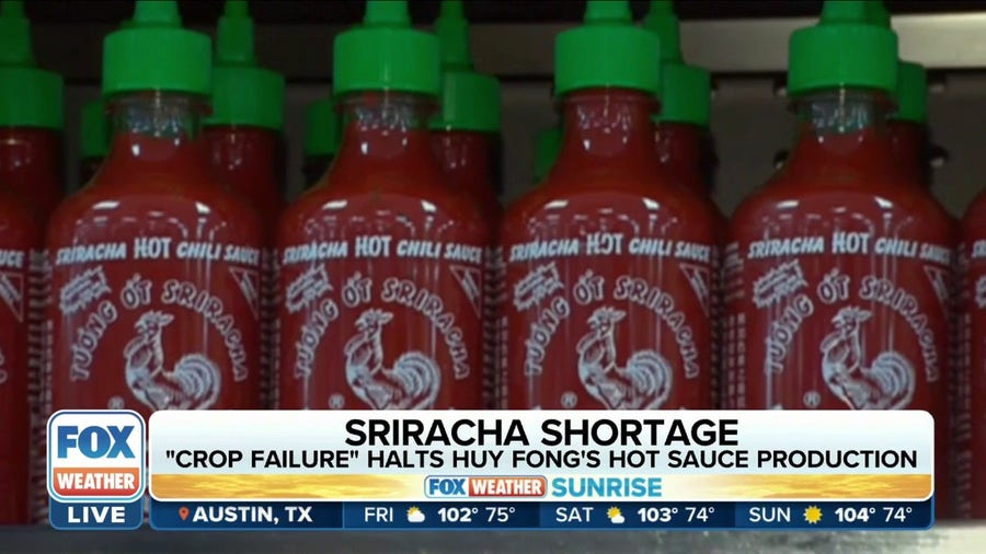 Sriracha shortage: Weather conditions affecting the quality of chilli peppers