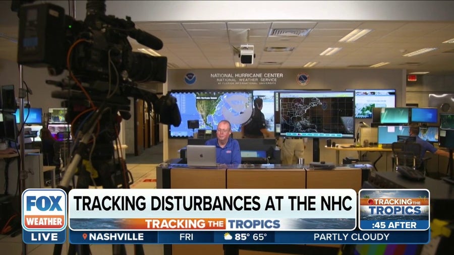 Behind-the-scenes look at how National Hurricane Center tracks tropical disturbances