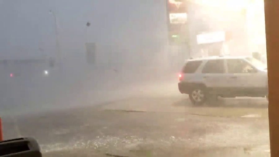 Watch: Intense hailstorm slams western South Dakota