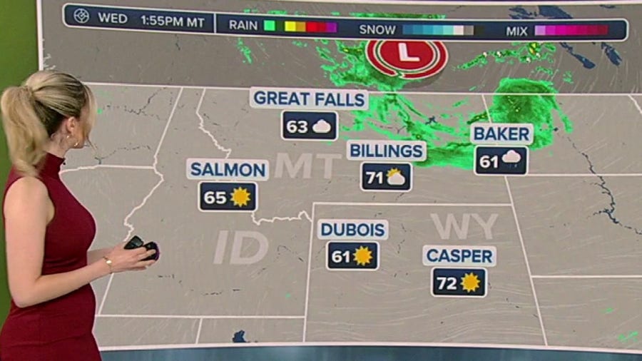 Snowmelt persists in the Northwest as rain moves east