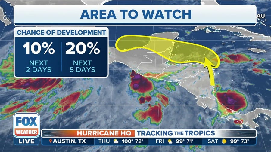 Disturbance in Caribbean struggling to organize