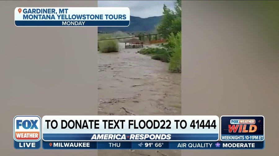 Relief efforts underway for flood victims in Montana