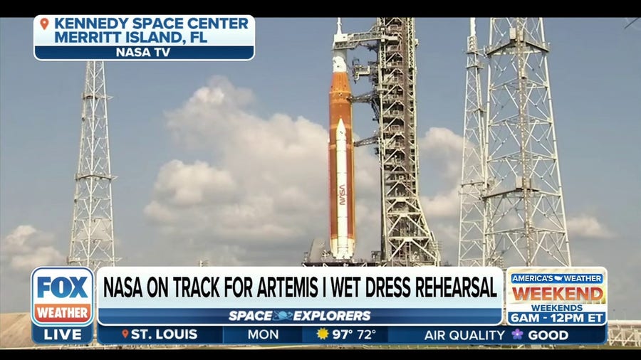 NASA on track for Artemis-1 wet dress rehearsal