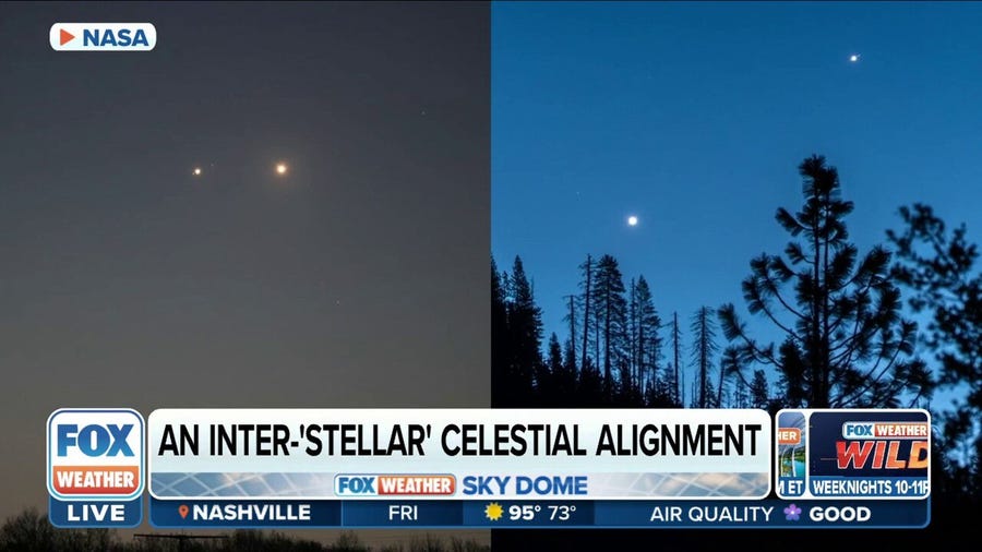 Pre-dawn hours are best times to see celestial alignment