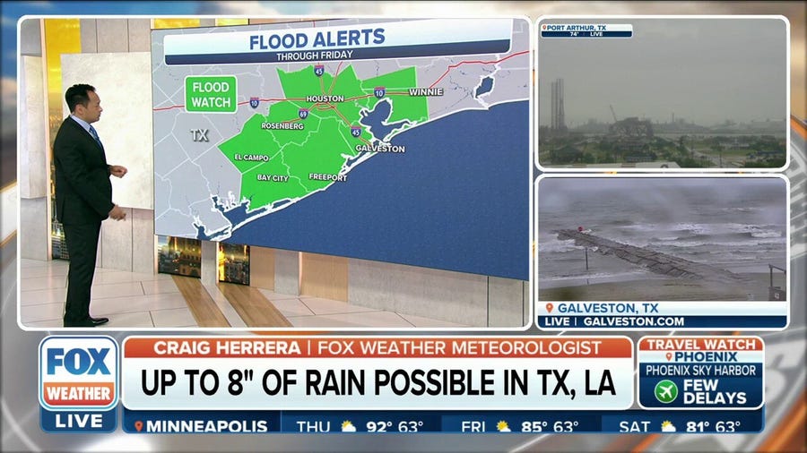 Houston included in Flood Watch as tropical disturbance nears
