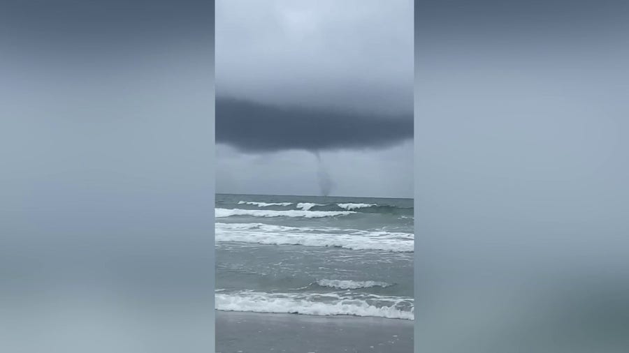 Waterspout spotted off Cherry Grove Beach, SC