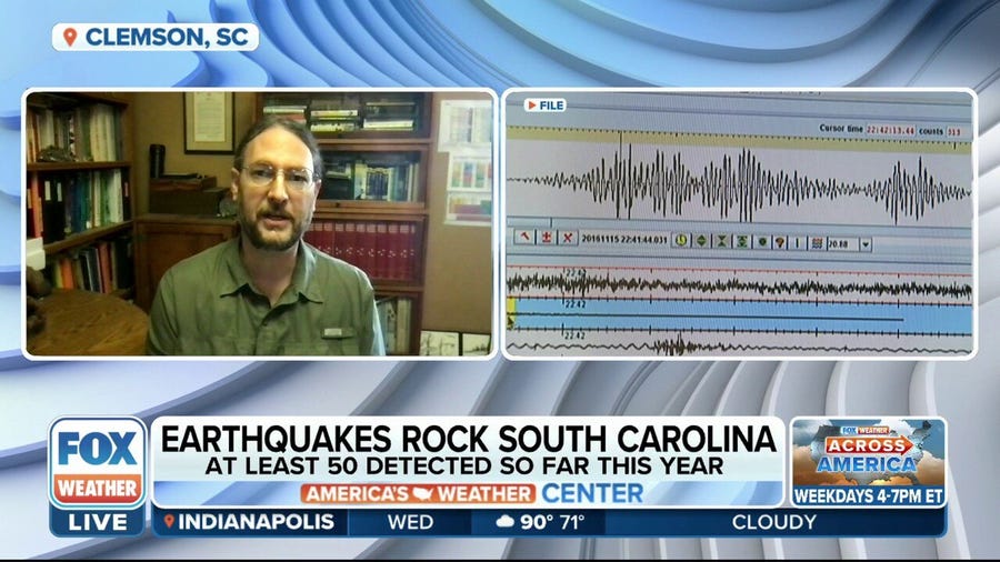 Earthquakes rattling South Carolina: At least 50 detected so far this year