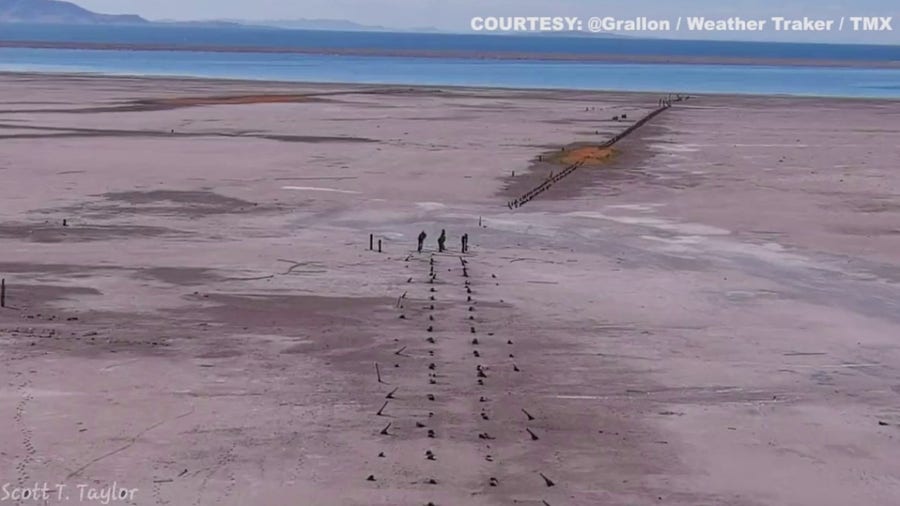 Megadrought impacting water levels on the Great Salt Lake