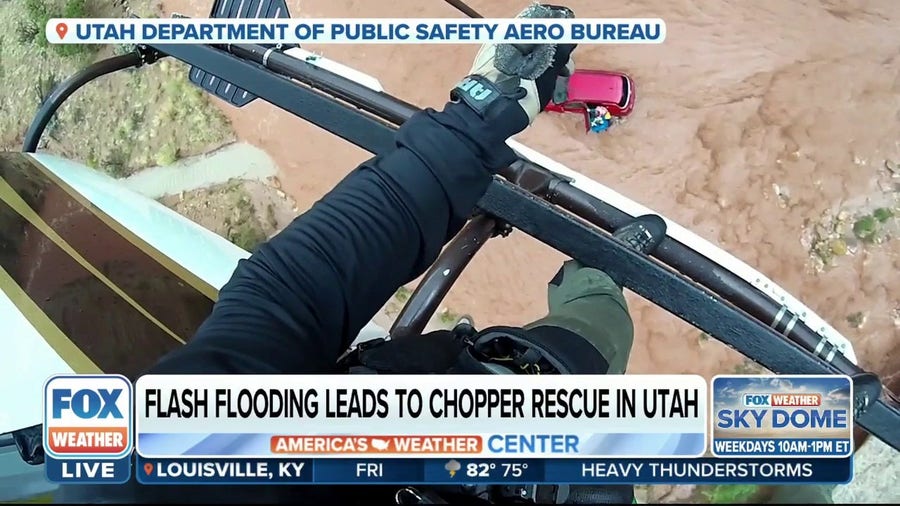 Visitors rescued at Capitol Reef National Park in Utah due to flash flooding