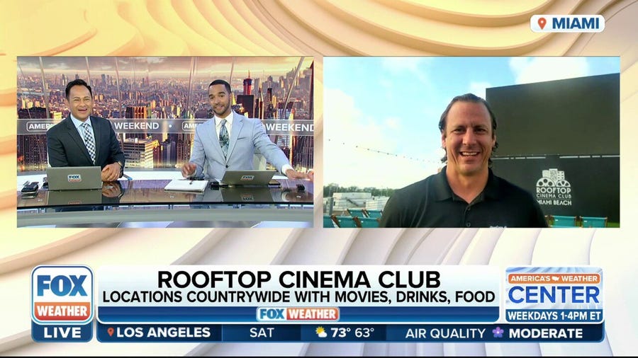 Drive-in not an option? How about a rooftop movie under the stars