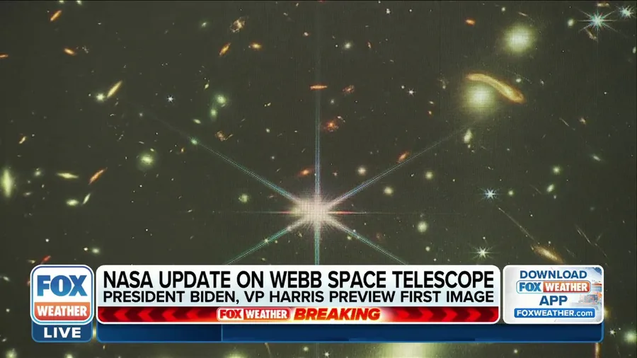 President Biden shares first image from NASA's James Webb Space Telescope