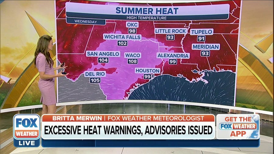 Dangerous heat, humidity continues to persist across the South