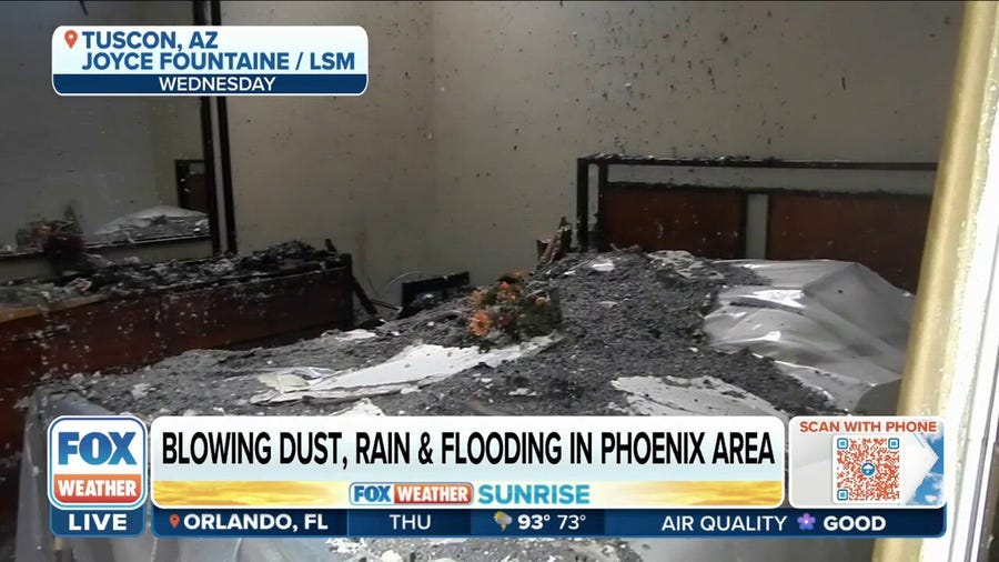 Lightning strike hits and destroys home during severe storms in Arizona