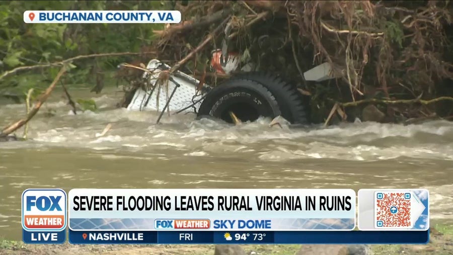 Chief Deputy Sheriff: Buchanan County flooding is 'historic' becasue of damage casued