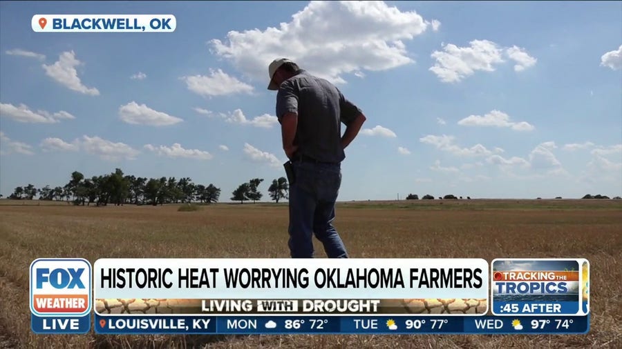 Farmers and ranchers struggling during historic drought in Oklahoma