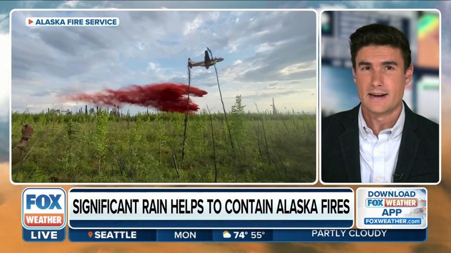 Alaska's Clear Fire more than 50 percent contained after significant rain