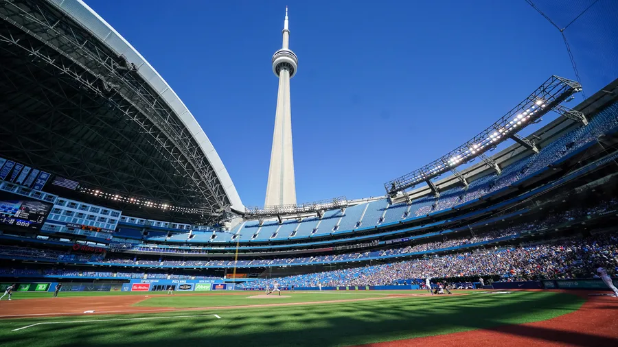 Which MLB retractable roof stadiums use their roof the most?