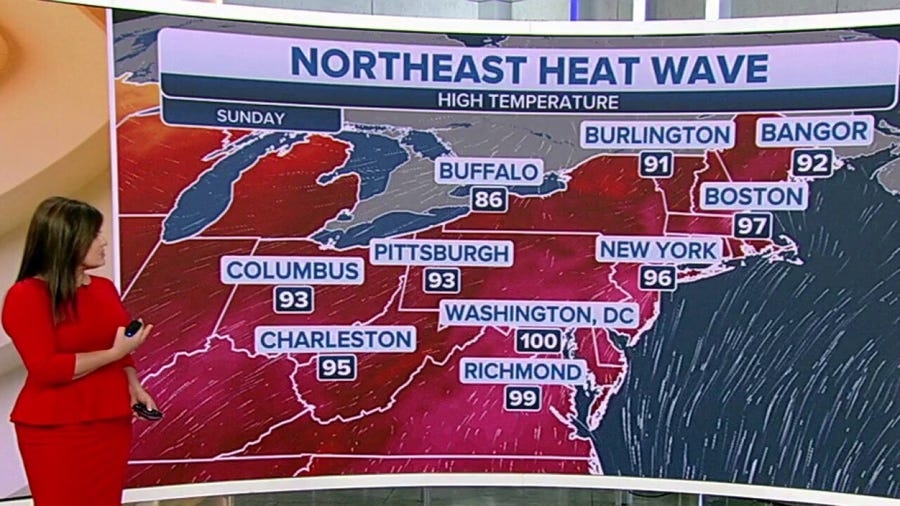 Dangerous heat across the Northeast continues through the weekend