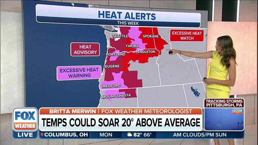 Temperatures expected to soar across the Pacific Northwest