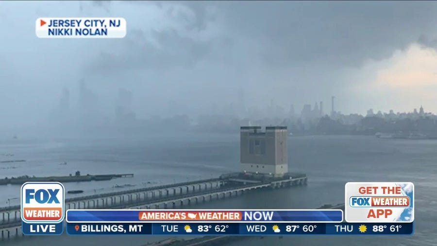 Timelapse video: Storms roll through New York City