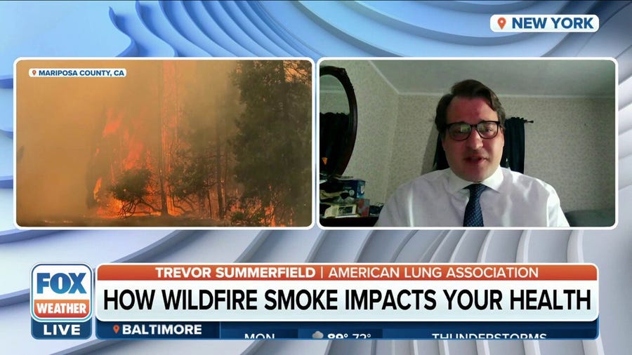Health risks associated with wildfires
