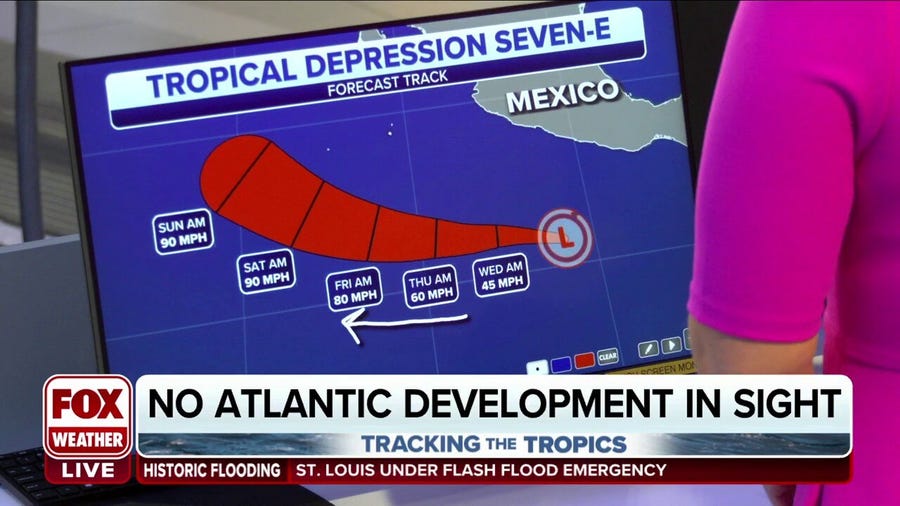 Tropical Depression likely to become Hurricane Frank in Eastern Pacific