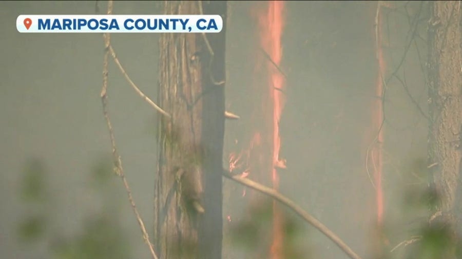 Firefighters gaining containment on Oak Fire in California