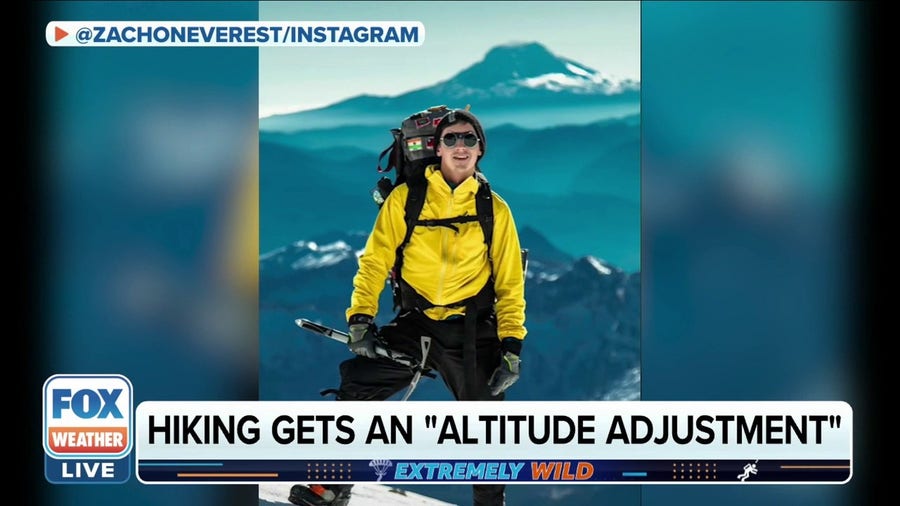 High-altitude climber hikes Mt. Everest while in college