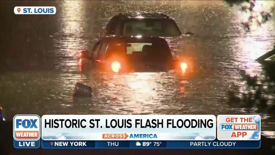 St. Louis residents dig out after historic flash flooding