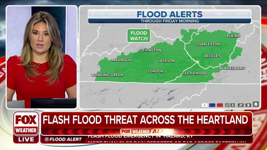 Heavy rain bringing threat for significant flooding across Kentucky