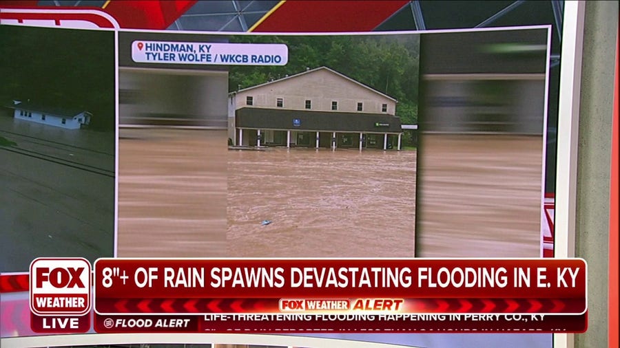 At least one person has died from the horrific flooding in eastern Kentucky
