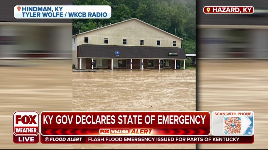 At least three deaths confirmed in Kentucky as flood waters continue to rise