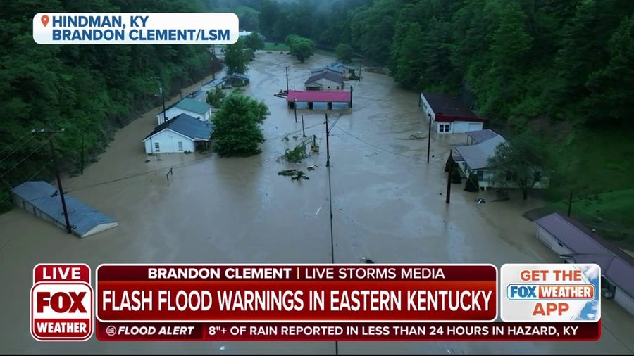 Storm chaser films Kentucky flooding: 'It was just a devastating scene'