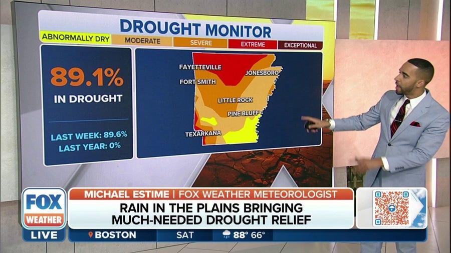 Rain in Plains brings much-needed drought relief