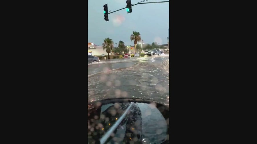 Severe thunderstorms cause flash flooding in Arizona