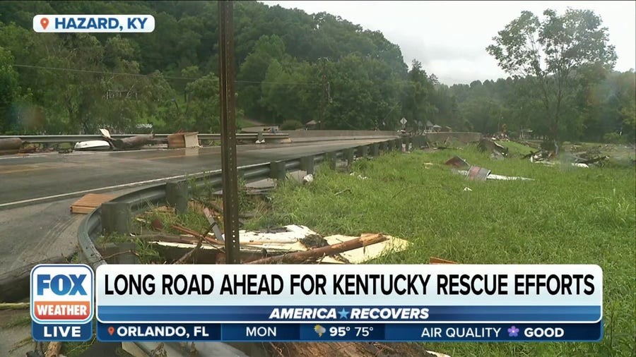 Death toll rises to 28 following historic flooding in Kentucky last week