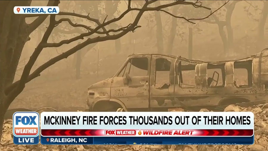 Two people found dead as California's McKinney Fire scorches more than 55,000 acres
