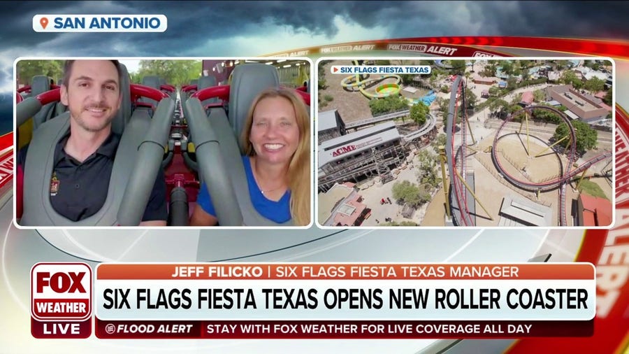 Six Flags Fiesta Texas opens new rollercoaster