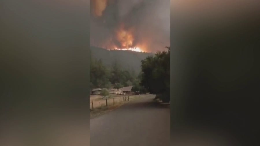 Watch: Deadly McKinney Fire burns Siskiyou County, California