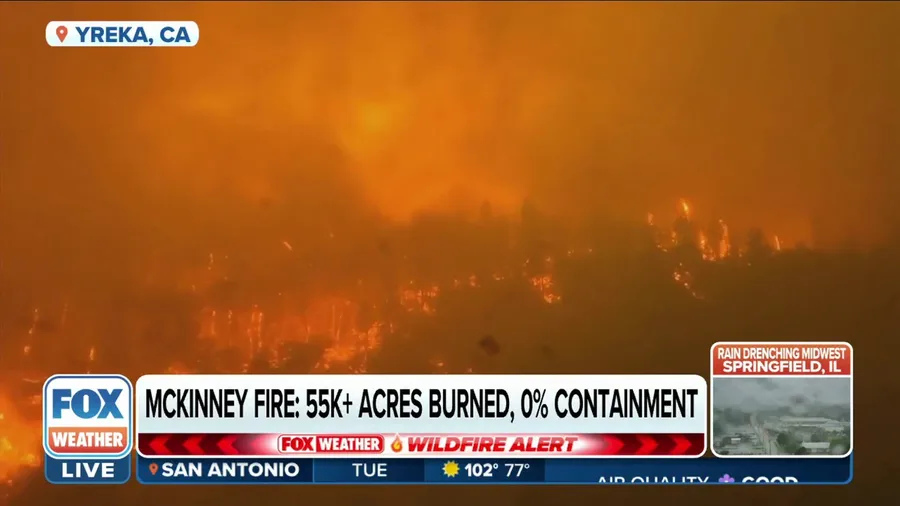 State of Emergency declared in Siskiyou County, CA as McKinney Fire grows
