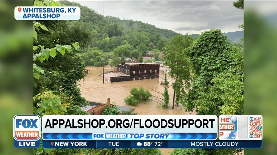 Cultural center in Kentucky heavily damaged after being submerged in floodwater