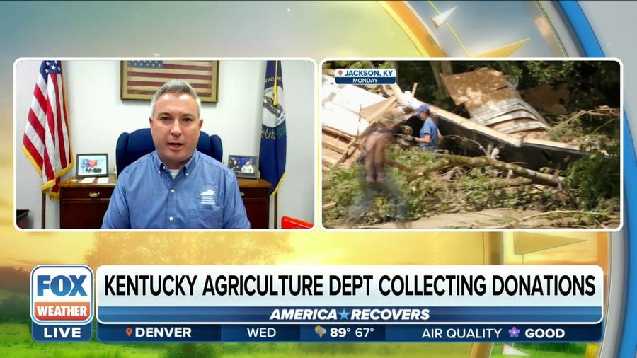 Kentucky Dept. of Agriculture collecting donations for residents affected by deadly flooding