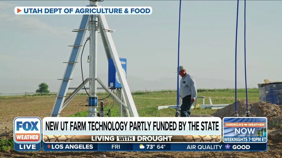 Farmers in Utah use water-saving technology amid drought