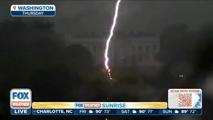 Doctor describes impact DC lightning strike can have on the 4 injured